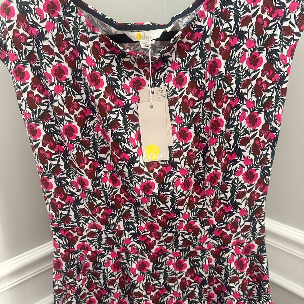 Boden Floral Print Dress